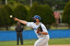 Baseball vs CGA  Wheaton College Baseball vs Coast Guard Academy during game two of the NEWMAC semi-finals playoffs. - (Photo by Keith Nordstrom) : Wheaton, baseball, NEWMAC